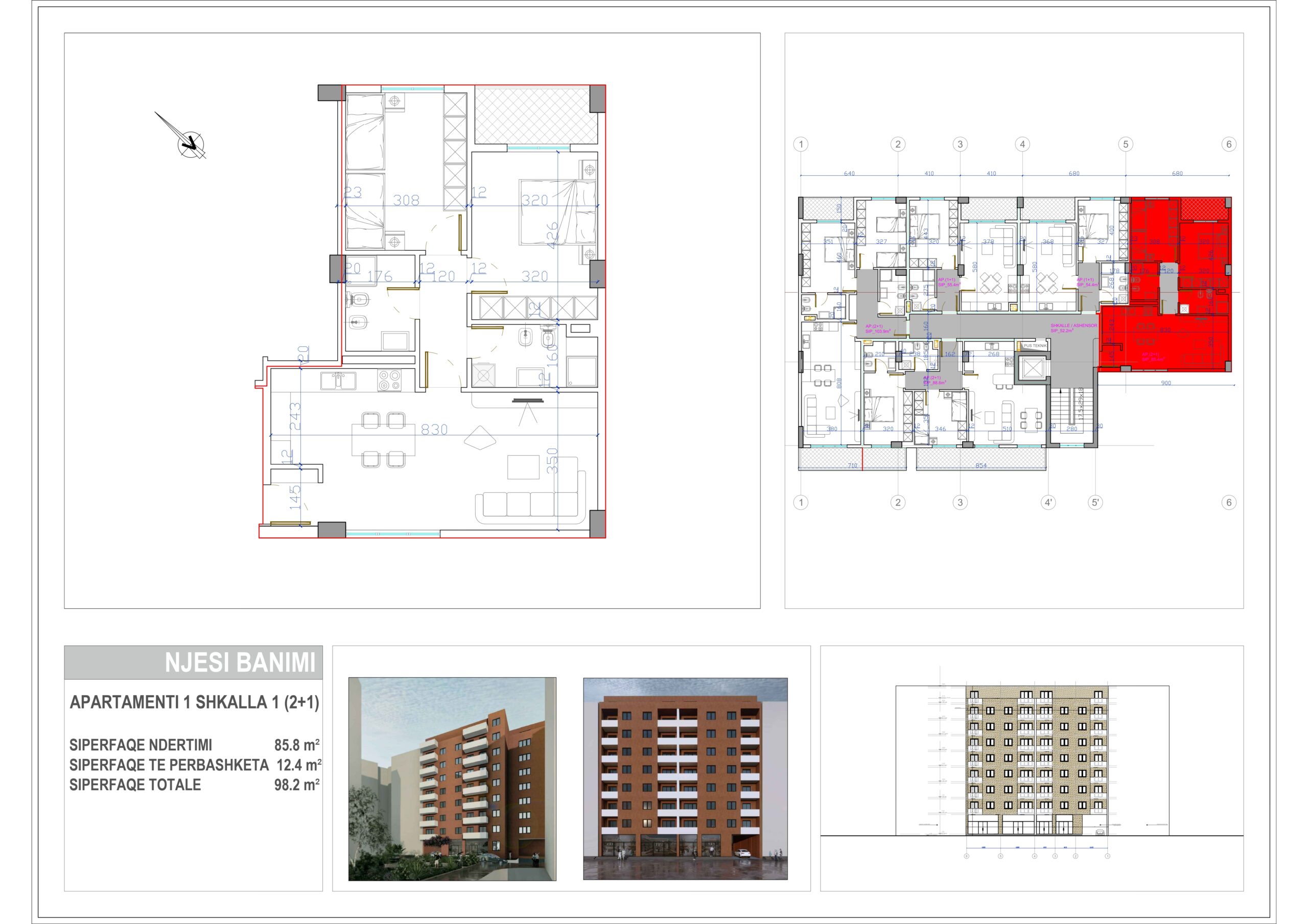 Nowa Inwestycja  3-pokojowa  – Wlora- zakończenie koniec 2027