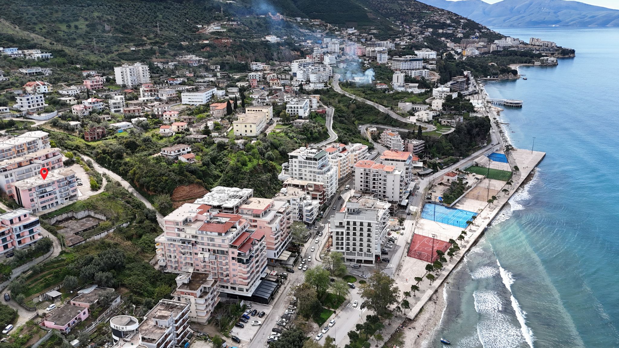 4-pokojowy apartament z widokiem na morze  – Wlora