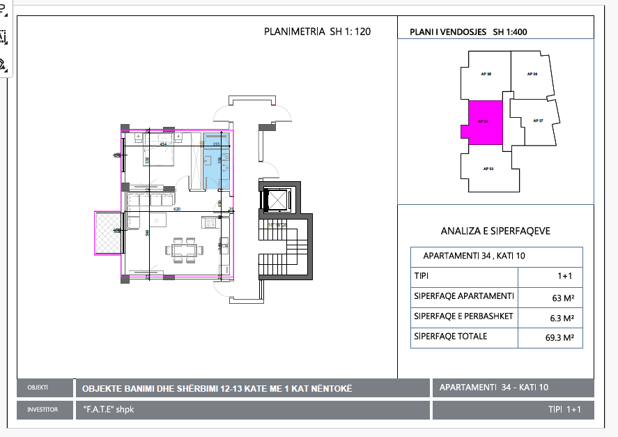 Apartament inwestycyjny z widokiem na morze- Lungomare, Wlora-2026 oddanie