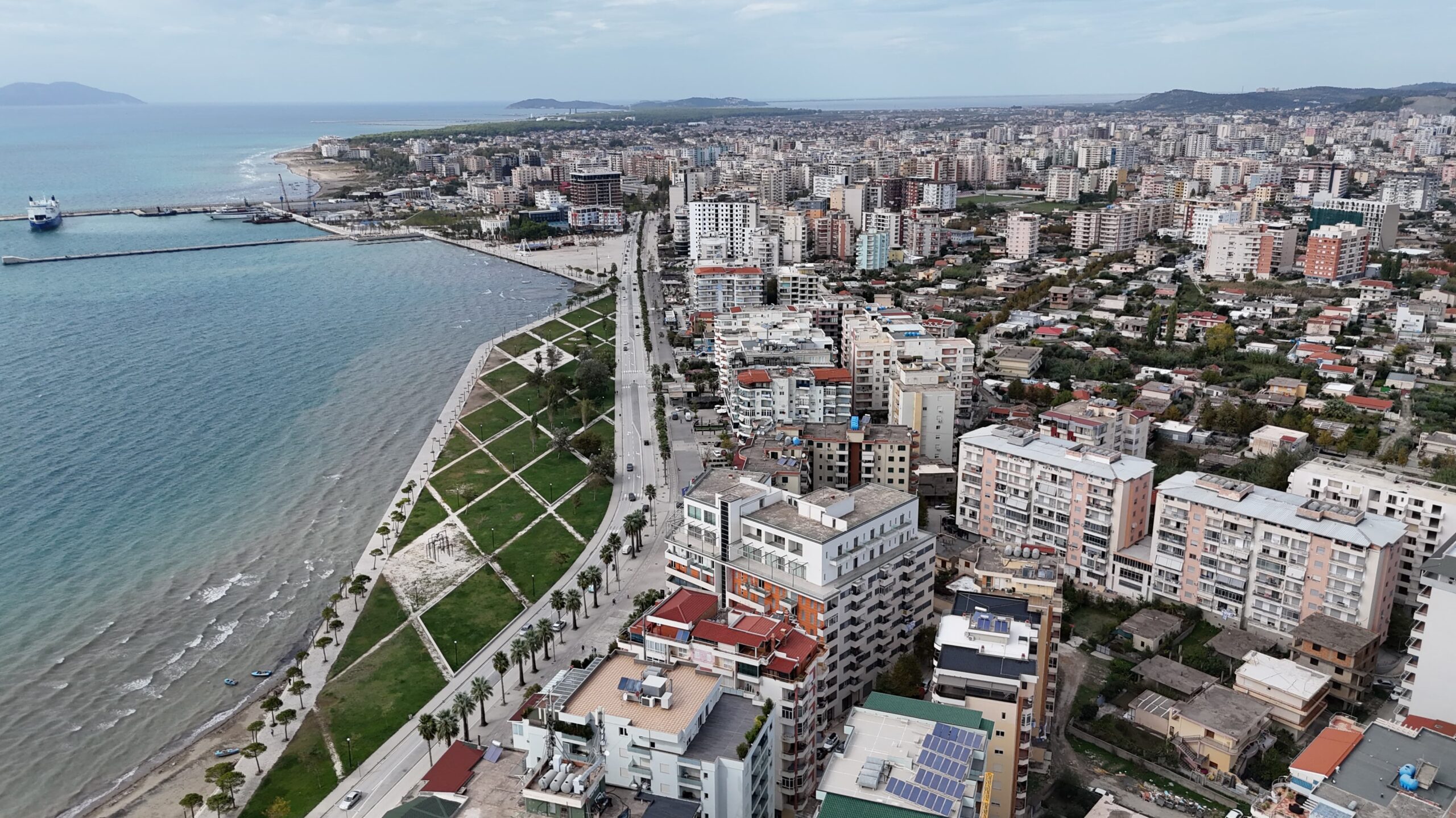 Apartament inwestycyjny z widokiem na morze- Lungomare, Wlora-2026 oddanie