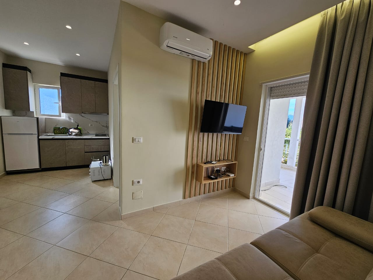 2-pokojowy apartament -Radhime, Wlora