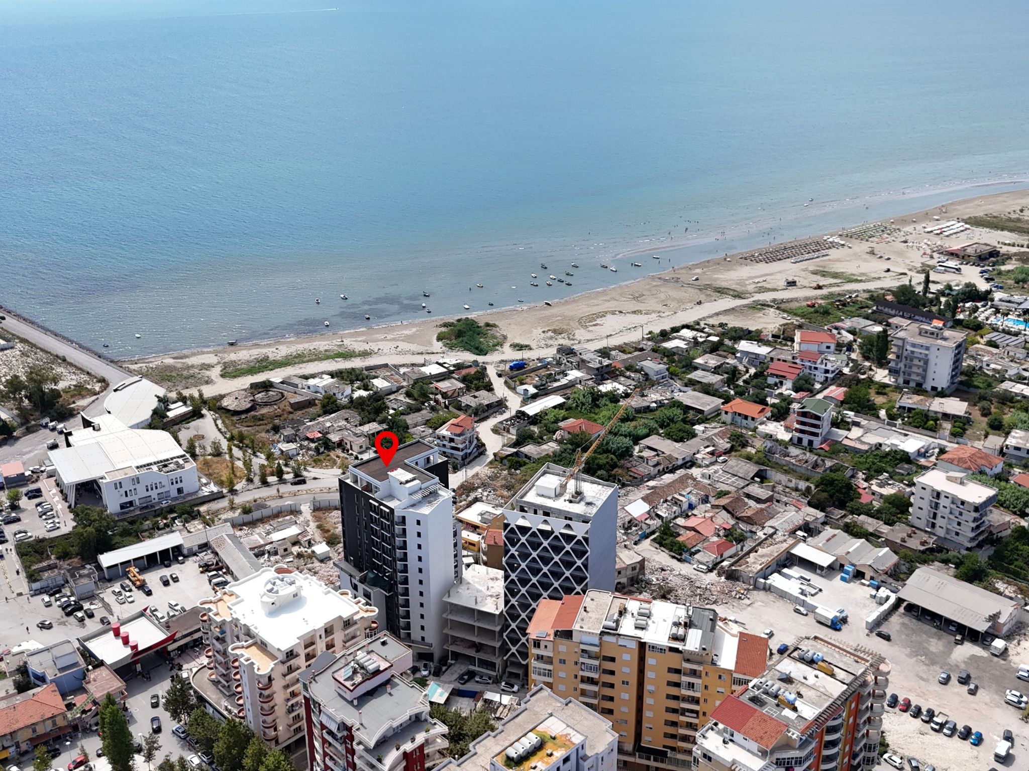 Studio 37m2 z widokiem na morze-Wlora