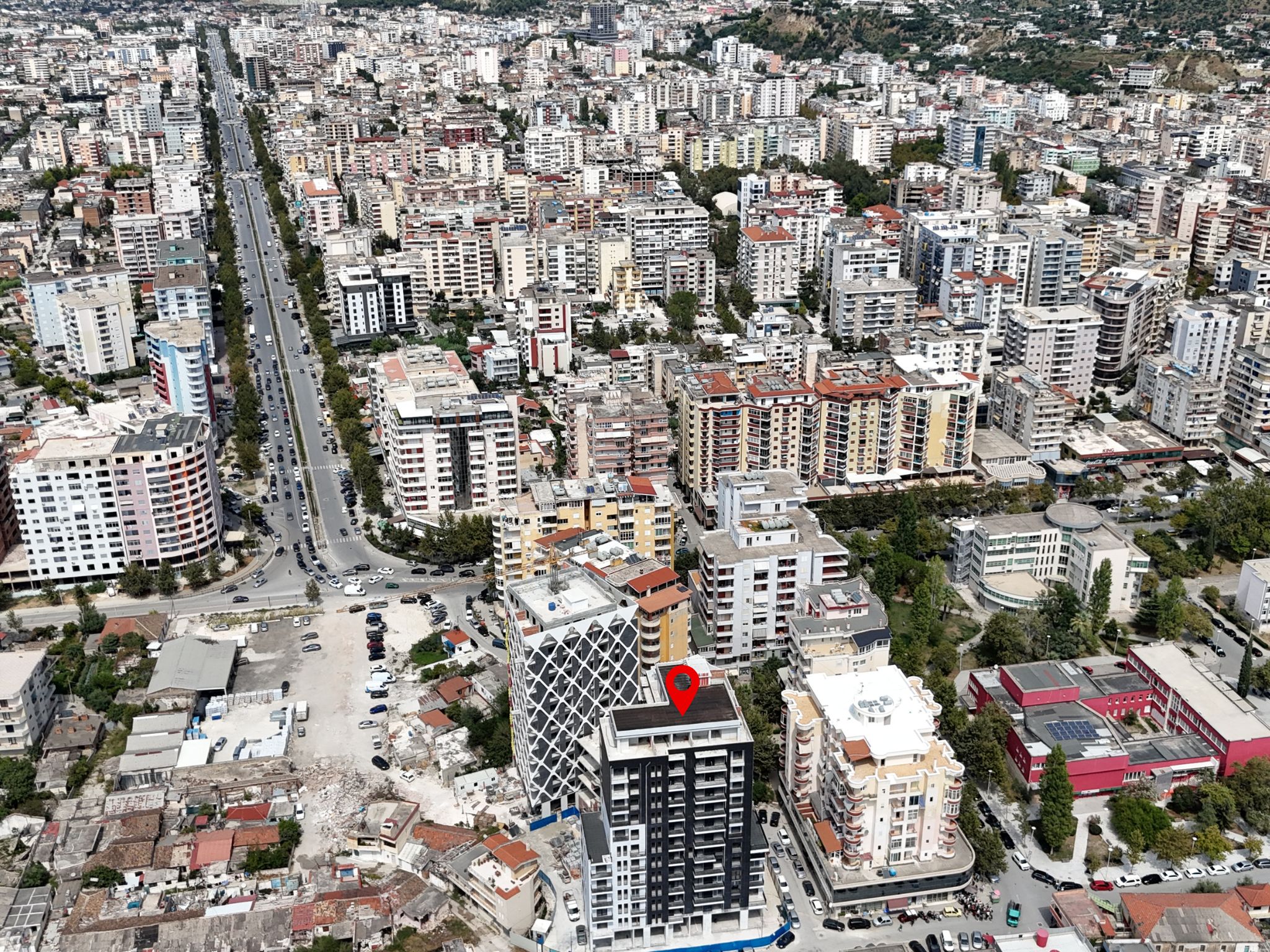 Studio 37m2 z widokiem na morze-Wlora