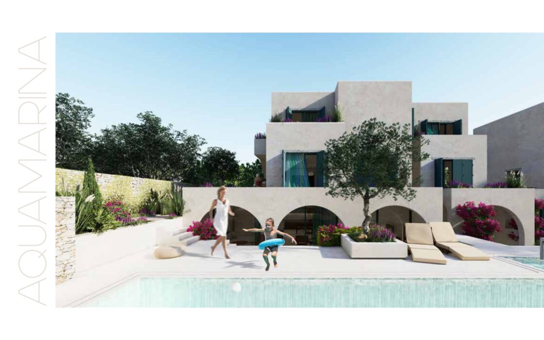 Ekskluzywny 2-pokojowy apartament z ogródkiem w Rezydencji Aquamarina – Qeparo, Riwiera Albańska