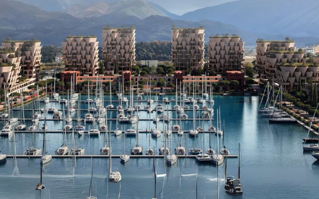 Luksusowy 2-pokojowy apartament w Marina Orikum –  Wlora