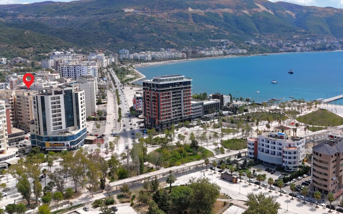 Apartament 3 pokojowy z widokiem na morze – Lungomare, Wlora