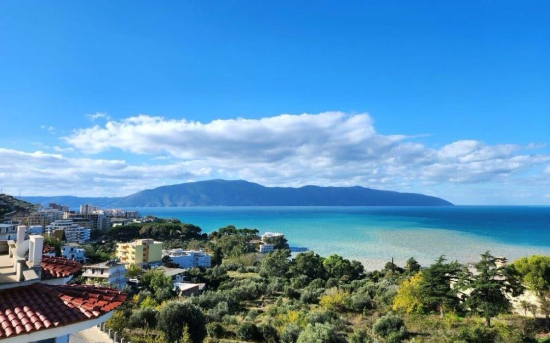 Panoramiczny apartament 140 m2 z tarasem 35 m² – Cold Water / Lungomare 2, Wlora