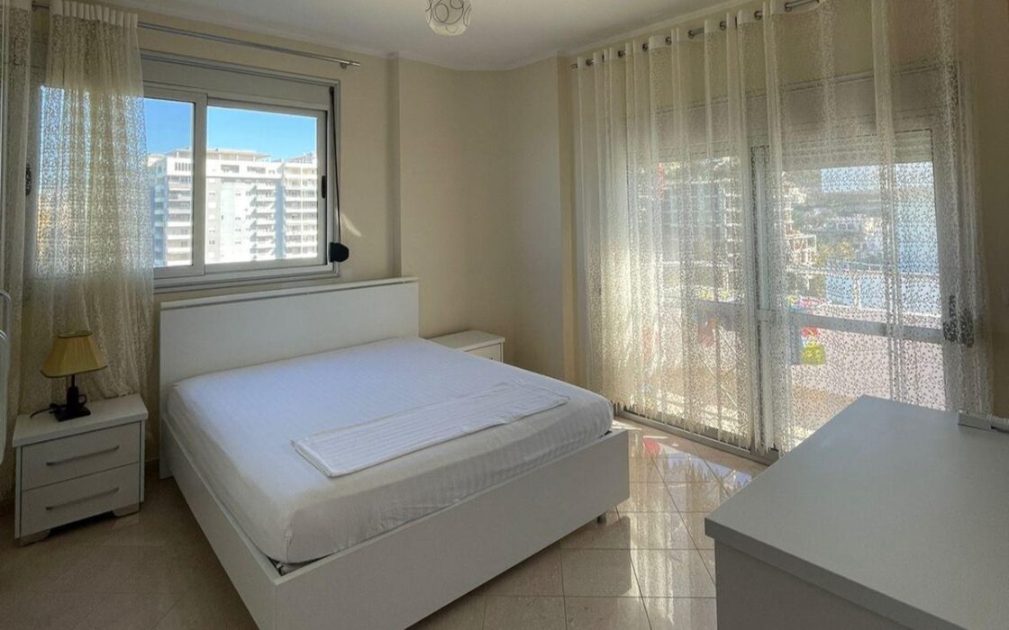 3-pokojowy apartament w 1. Linii Brzegowej – Lungomare, Wlora