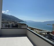 Penthouse z  werandą 43m2 i widokiem na morze oraz góry – Lungomare, Wlora