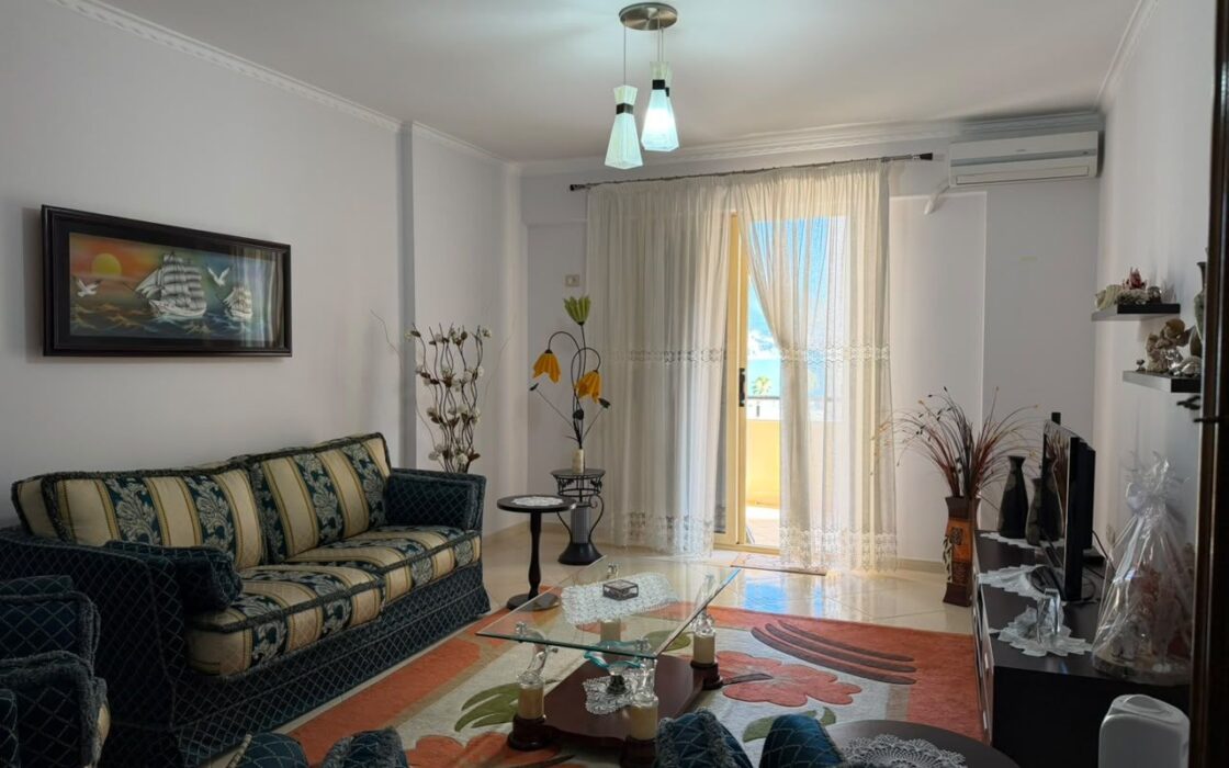 Apartament 3 pokojowy z widokiem na morze – Lungomare, Wlora