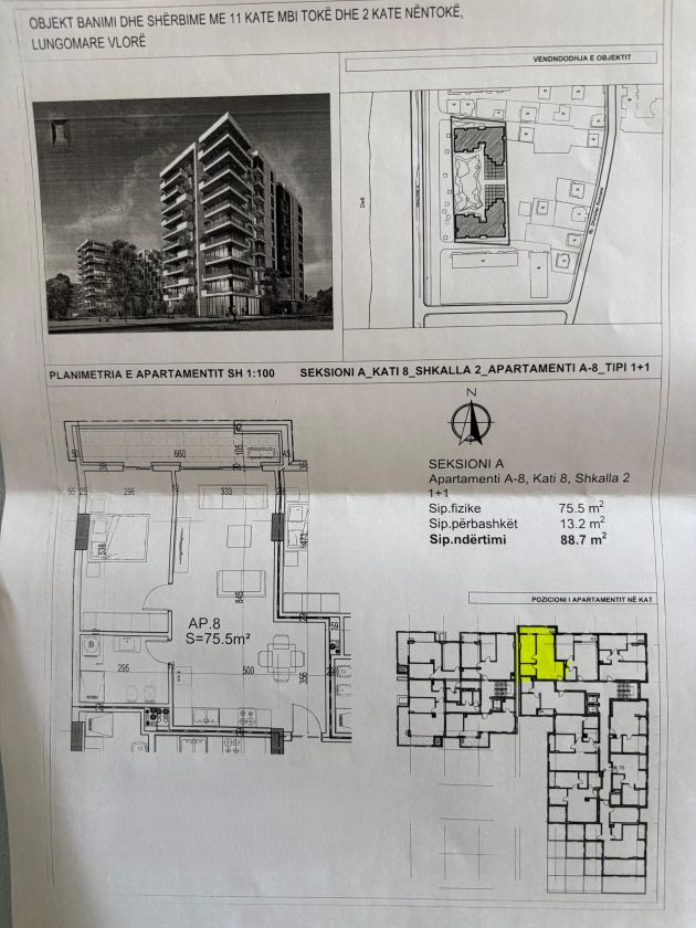 Ekskluzywny apartament na 1. Linii Brzegowej – Lungomare, Wlora