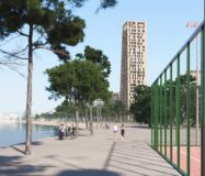 Luksusowy 2-pokojowy apartament z widokiem na zatokę – 1  Linia Brzegowa,Lungomare, Wlora