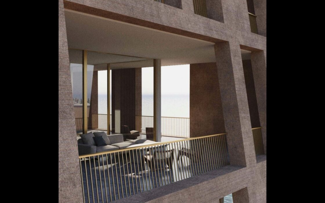 Luksusowy 2-pokojowy apartament z widokiem na zatokę – 1  Linia Brzegowa,Lungomare, Wlora