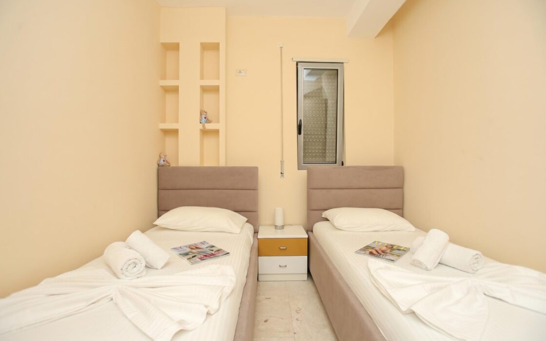 Panoramiczny 3-Pokojowy Apartament z Widokiem na Morze – Cold Water, Wlora