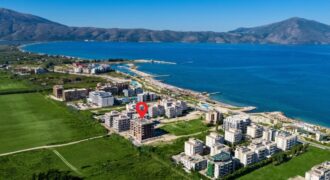 Nowoczesny 2-pokojowy apartament z widokiem na góry w 2 linii brzegowej- Radhimë